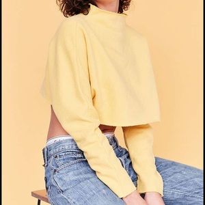 Silence + Noise Kira Yellow Crop from U.O.